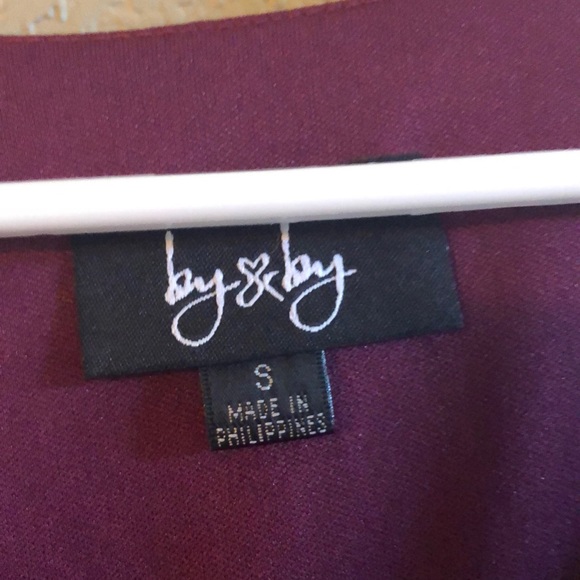 By&By Casual 3/4 Sleeve Dress - Picture 3 of 4